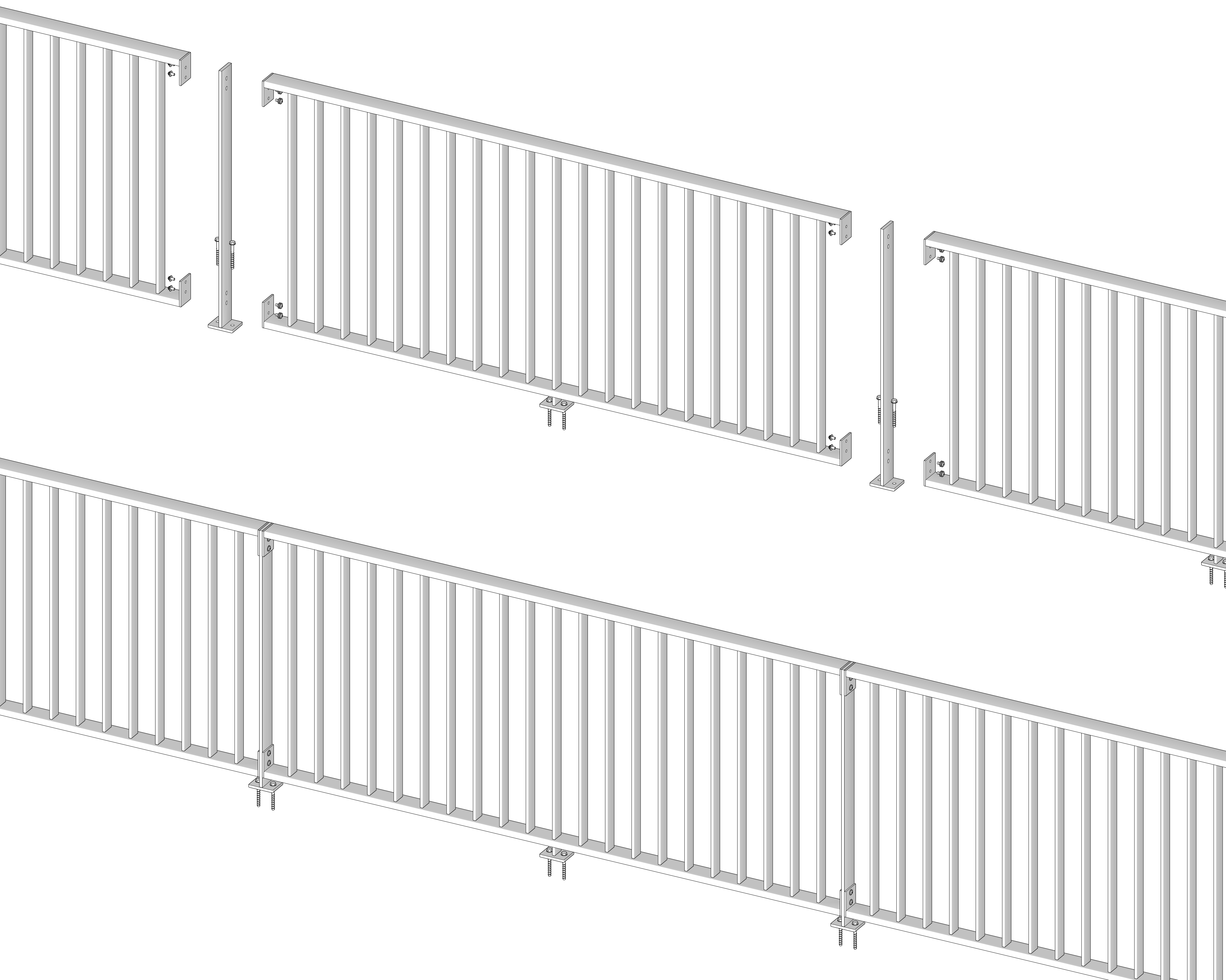 Kleenbal KCB100 modular breakdown and assembly diagram