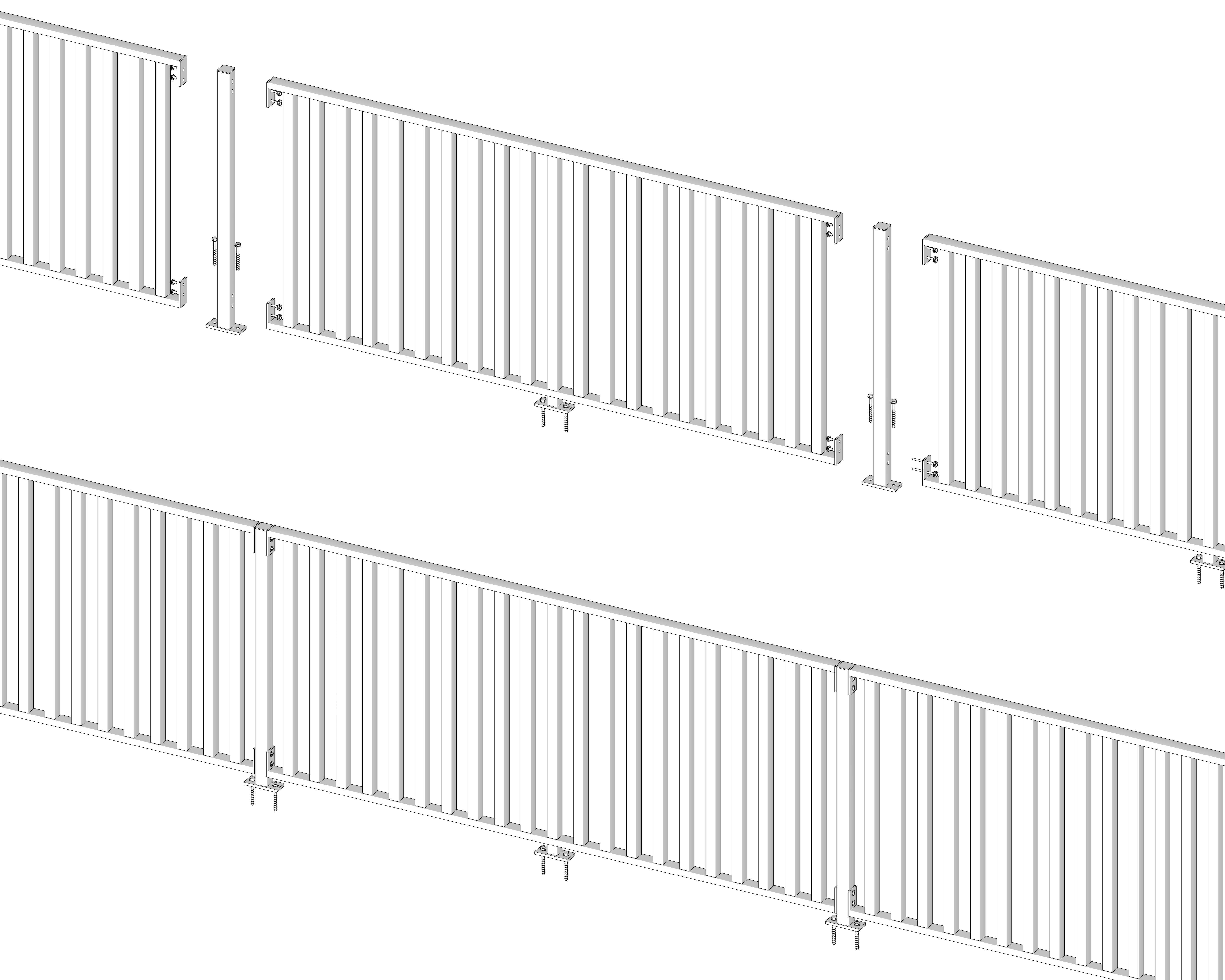 Kleenbal KCB100 modular breakdown and assembly diagram
