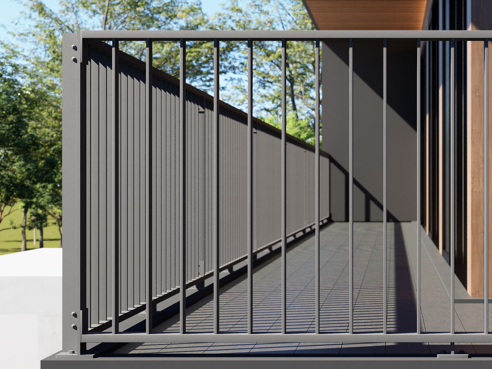 KleenRail KCB100 aluminium balustrade