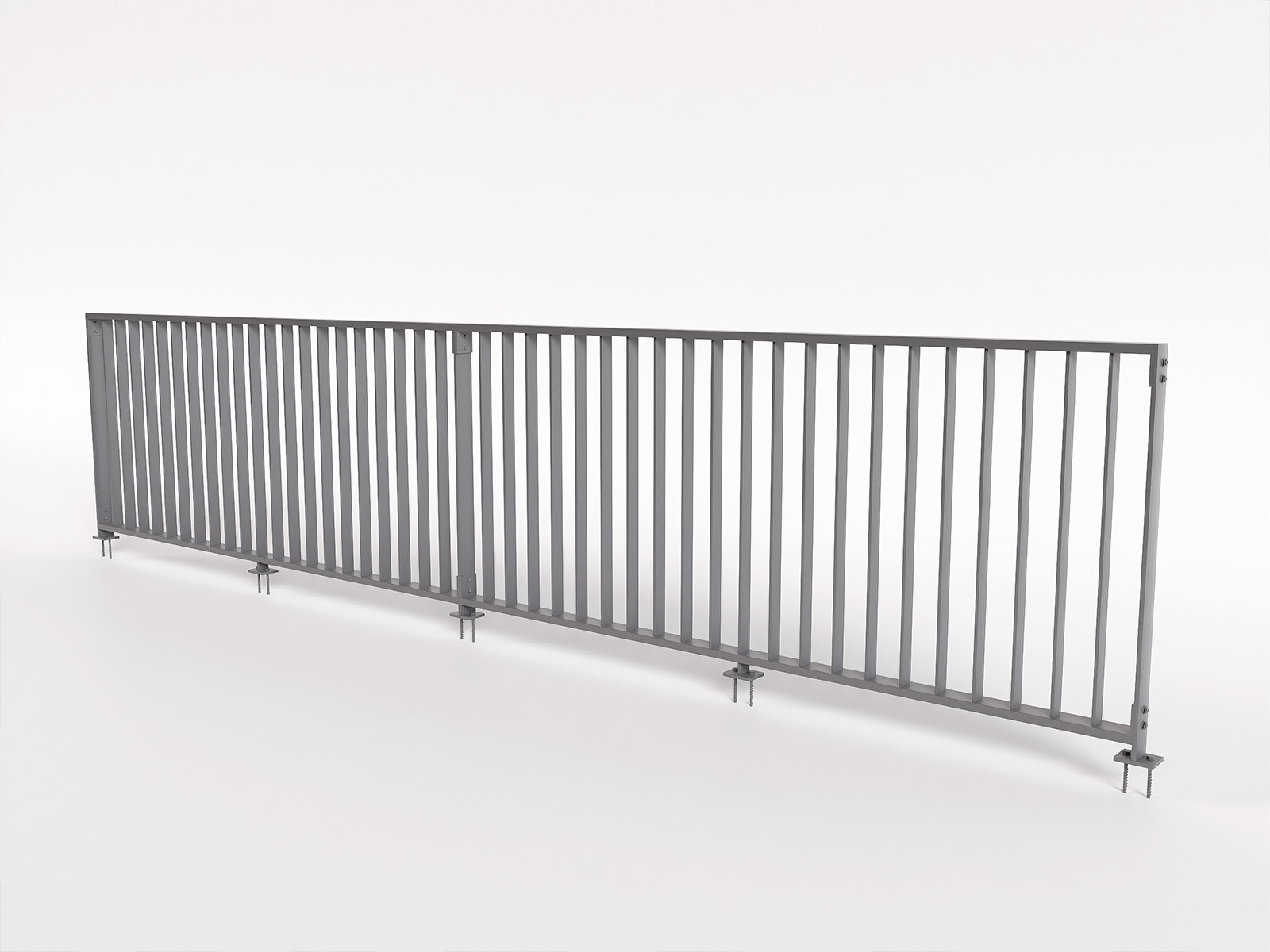 KleenRail KCB100 aluminium profile detail