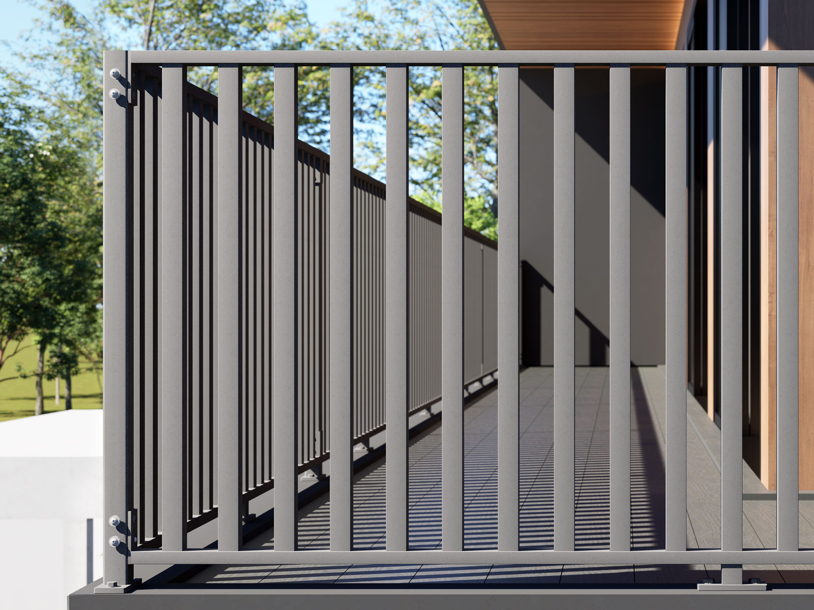 KleenRail KCB200 aluminium balustrade