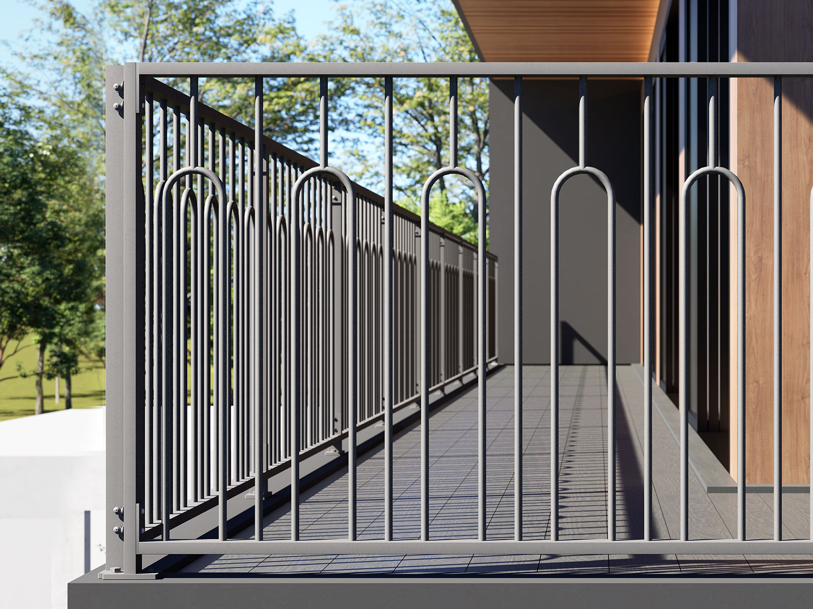 KleenRail KCB300 architectural aluminium balustrade
