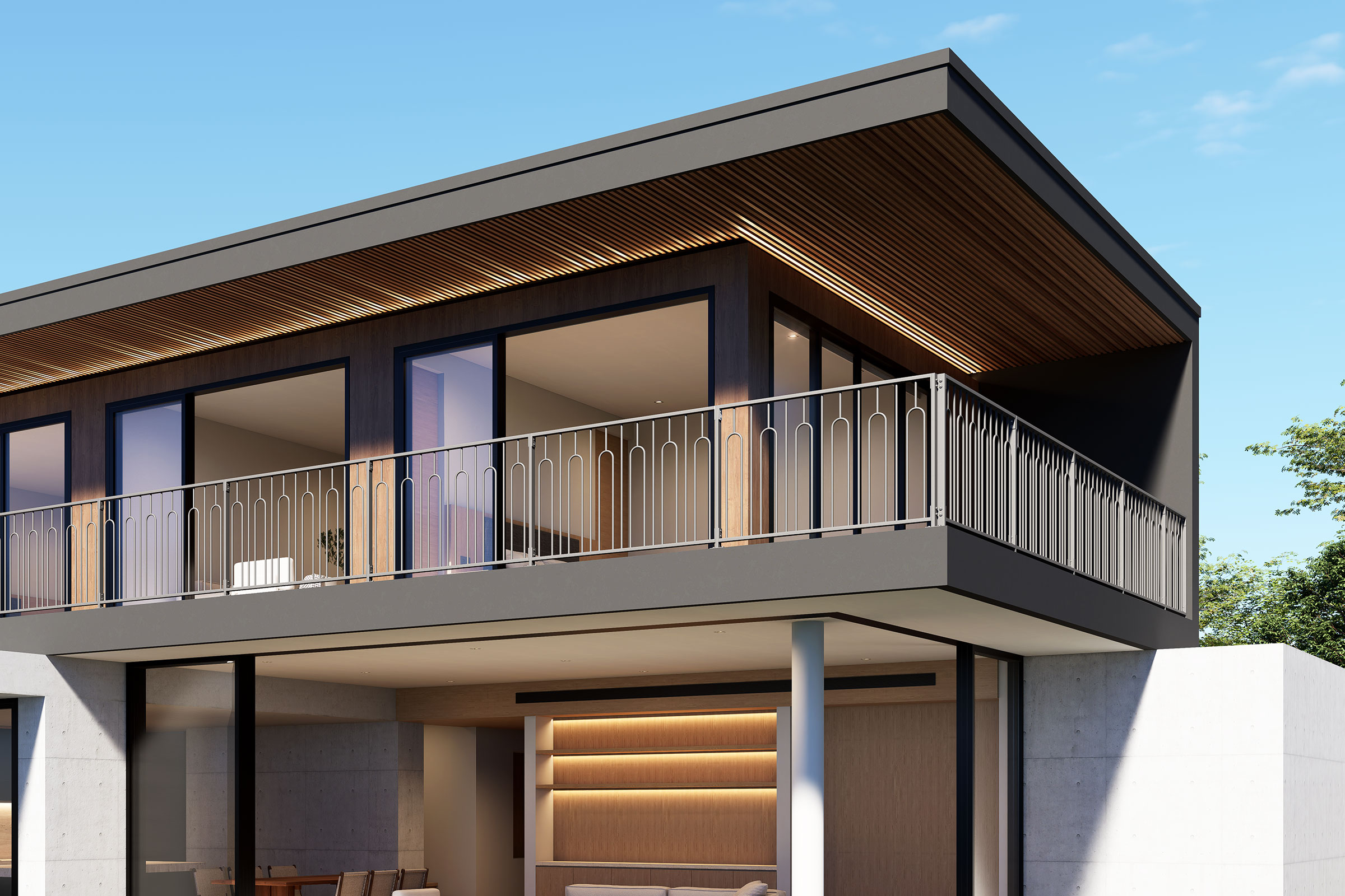 KleenRail KCB300 Architectural Loop balustrade
